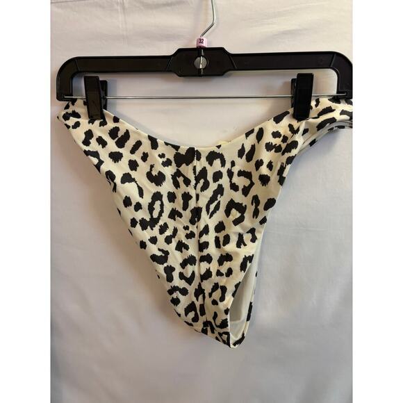 NWT Aerie High Cut Bikini Bottom – Cheeky Cheetah – Size Large - Picture 3 of 4
